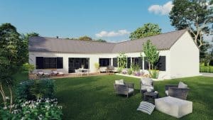 Maison-plain-pied-en-L-Sarzeau-Be-Home