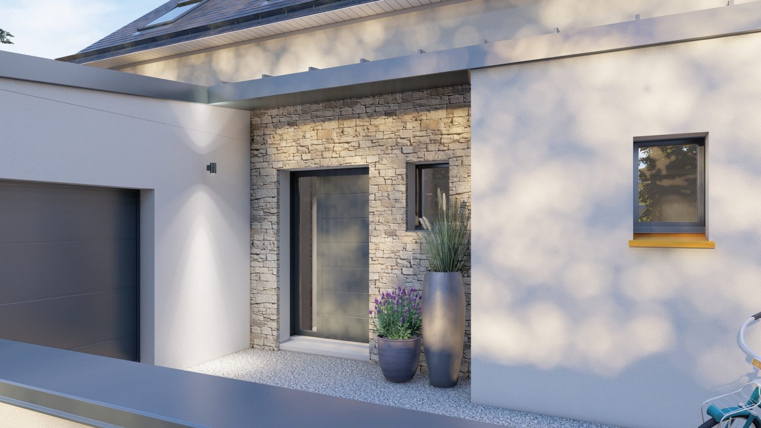 constructeur-maison-merlevenez-facade-pierre-morbihan-56-behome